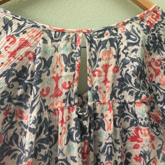 Hollister boho 3/4 sleeve top - Picture 3 of 6